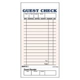 Pink 1-Part Board 15-Line Guest Check