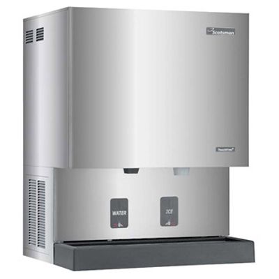 Scotsman Counter Water Cool 720 LB. Touchfree Nugget Ice Maker / Disp.
