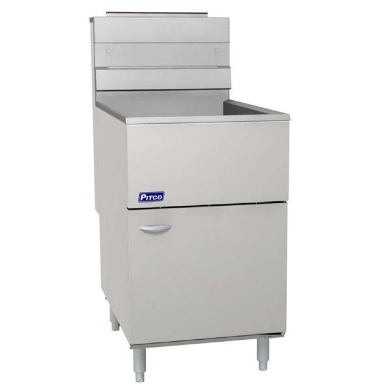 Pitco&reg; Economy 80 Lb. Gas Fish Fryer with Mechanical Thermostat