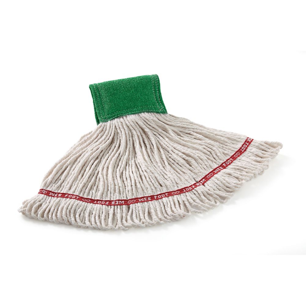 Rubbermaid&reg; White Web Foot Medium Mop Head