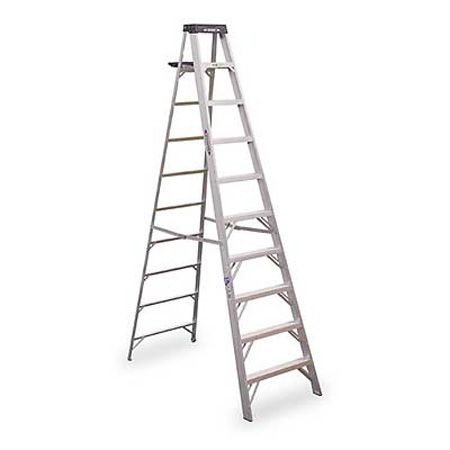 W.W. Grainger Aluminum Step Ladder