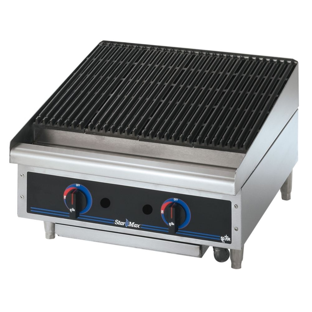 Star&reg; Mfg. Star-Max&reg; Radiant Gas 24" Char-Broiler