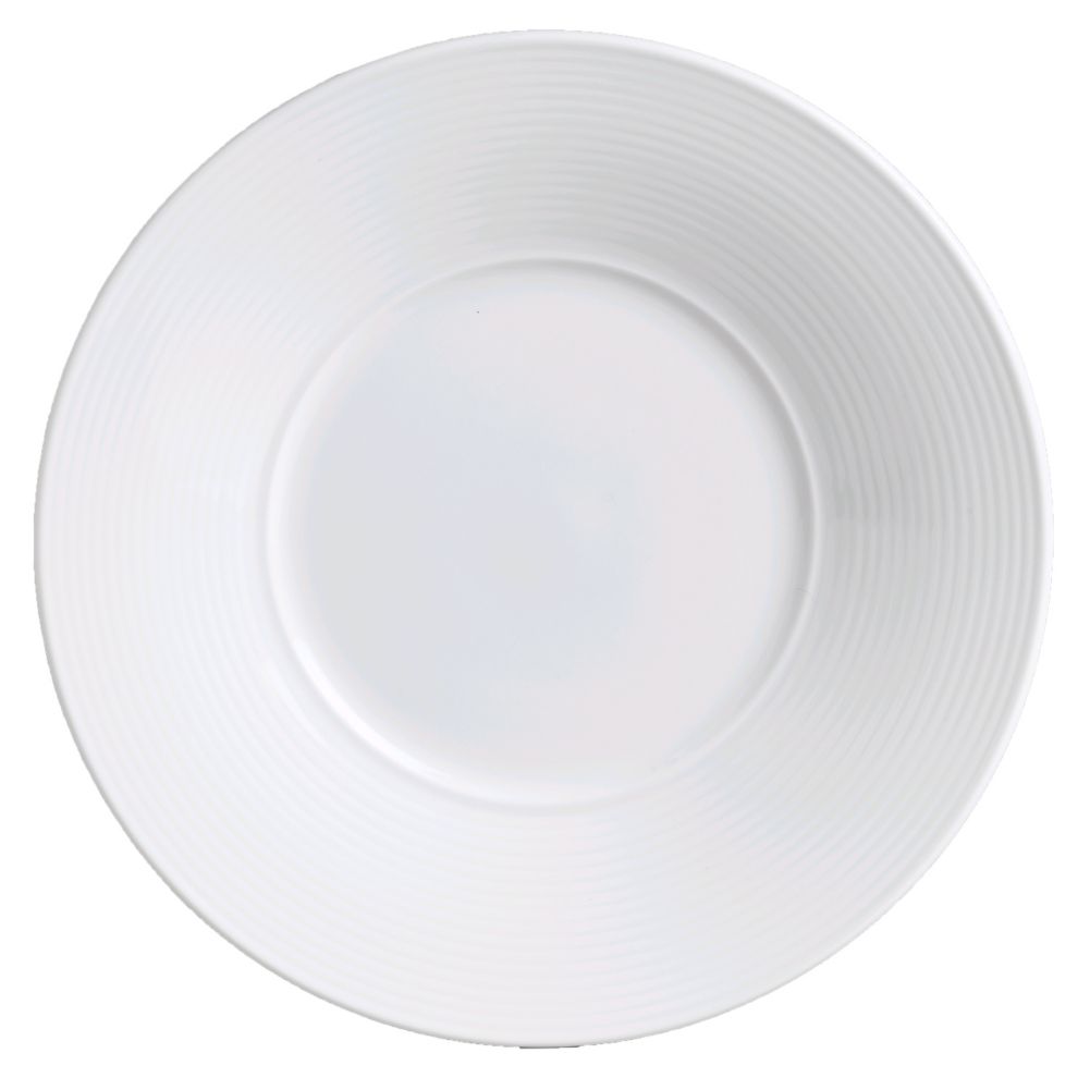 Steelite Rene Ozorio Aura 9-1/2" Broad Rim Plate