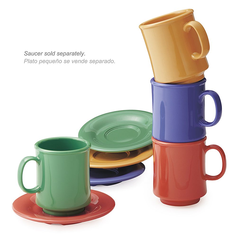 G.E.T. Bake and Brew&trade; Mixed Colors 8 Oz Stacking Mug