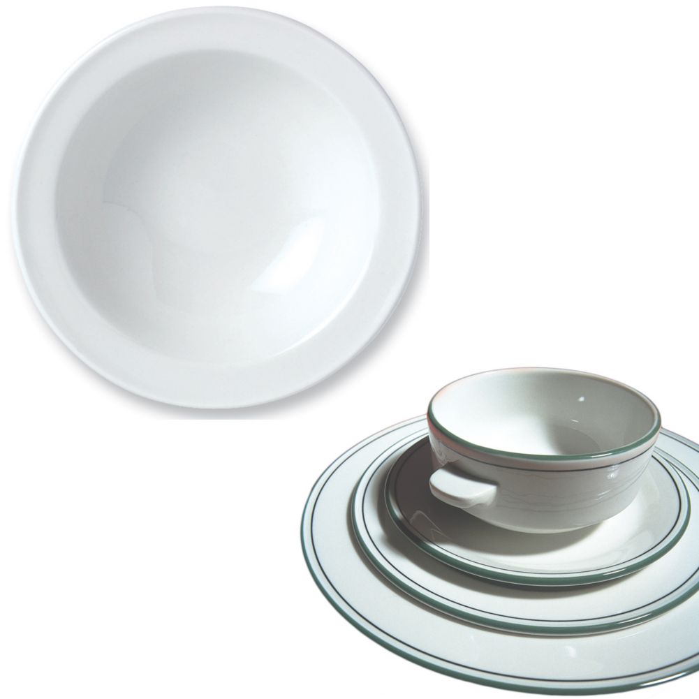 Steelite Performance Simplicity Laguna 9 Oz Stone Rim Fruit Bowl