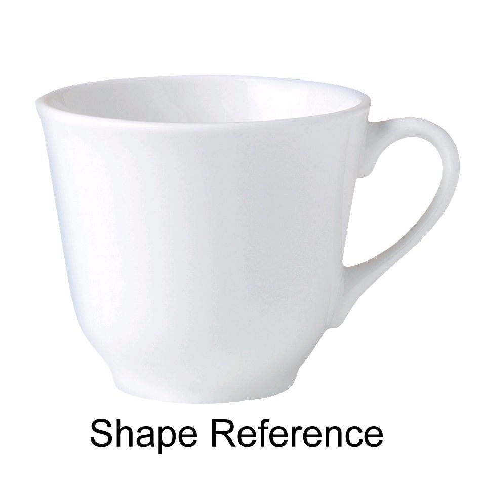 Steelite Distinction No. 7 Vogue White 8 Oz Tall Cup