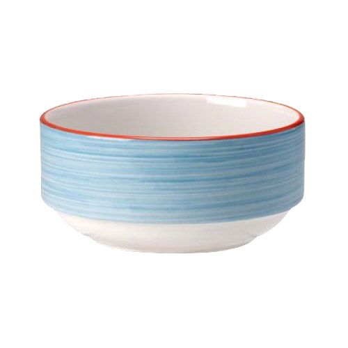 Steelite Performance Simplicity Rio Blue Stackable 10 Oz. Soup Cup
