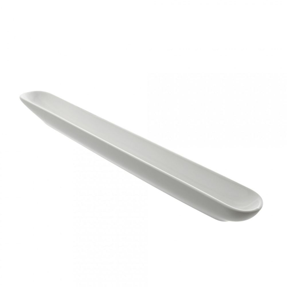 Ten Strawberry Street Whittier White 16" Olive Server