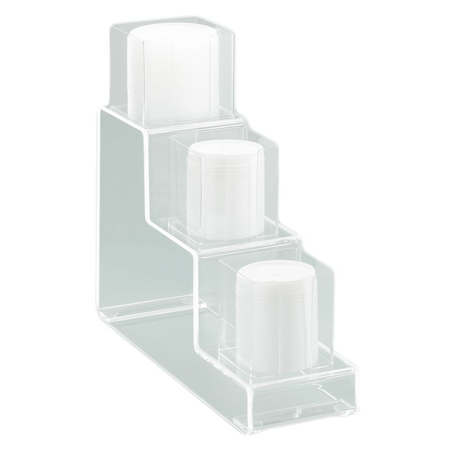 Cal-Mil&reg; Clear 3 Step Lid Organizer