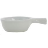 Tuxton&reg; 9 Oz. Porcelain White Casserole