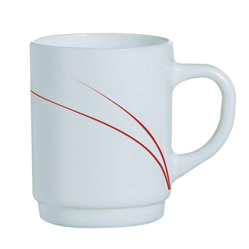 Cardinal Arcoroc Toronto Piment Red 8-1/4 Oz. Mug