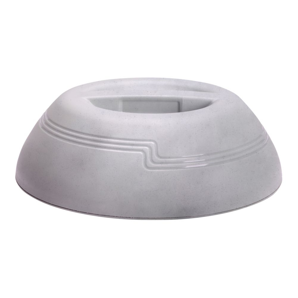 Cambro 10" Speckled Gray Shoreline Collection Insulated Dome