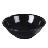 Carlisle&reg; 24 Oz. Black Footed Serving Bowl