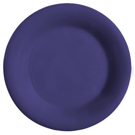 G.E.T. Diamond Mardi Gras&trade; Peacock Blue 7-1/2" Plate