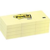 Yellow Note Pad, 1-1/2" x 2"