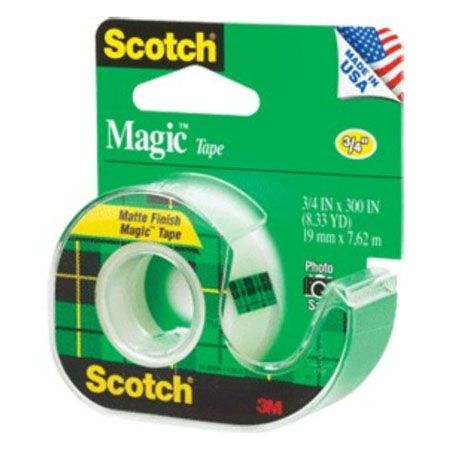 Transparent Magic Tape, 3/4" x 300"