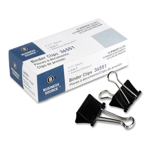 Medium Binder Clip, 1-1/4"