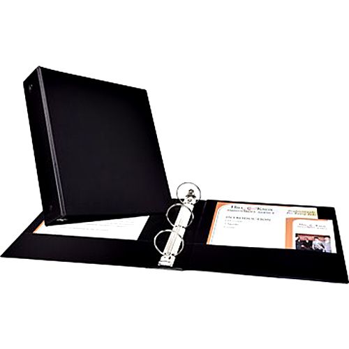 Black 2" 3-Ring Binder