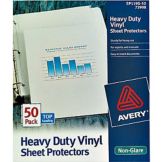 Non-Glare Sheet Protector, 11" x 8-1/2"