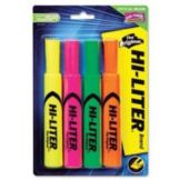 Avery&reg; Hi-Liter Desk Style Assorted Highliters