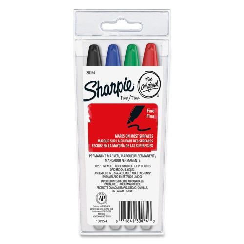 Set of 4 Assorted Permanent Markers