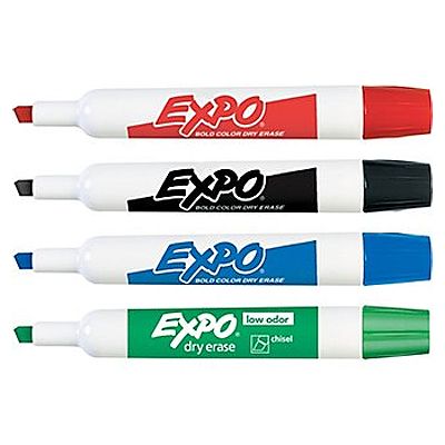 Set of 4 Visual Aid Markers