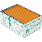 Yellow Golf Pencil, 3-1/2"