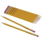 Staples&reg; Medium Soft Black #2 Wood Pencil