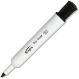 Black Dry Erase Chisel Tip Marker