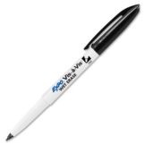 Staples Expo&reg; Vis-a-Vis&reg; Fine Tip Black Ink Wet-Erase Marker