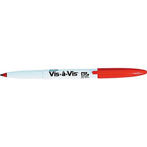 Fine Red Pen for Overhead