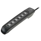 Surge Protector Power Strip w/ 6 Outlets and On/Off Switch