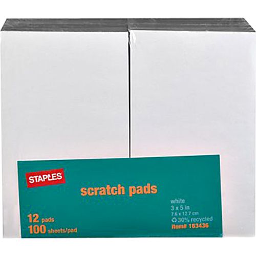 Scratch Pad, 3" x 5"