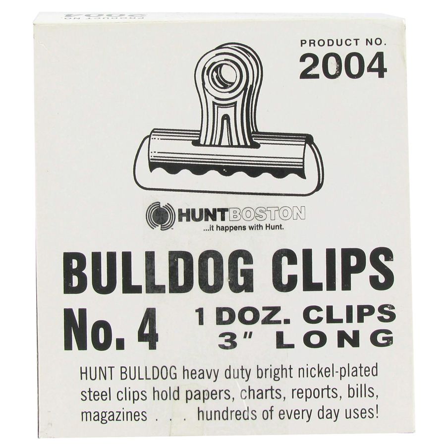 4" Bulldog Clip