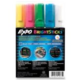 Fluorescent Wet Erase Marker 5 Color Set