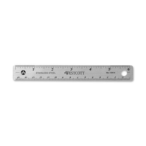 S/S 6" Ruler