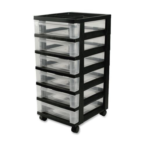 Granite Frame Wide Organizer w/ 6 Drawers