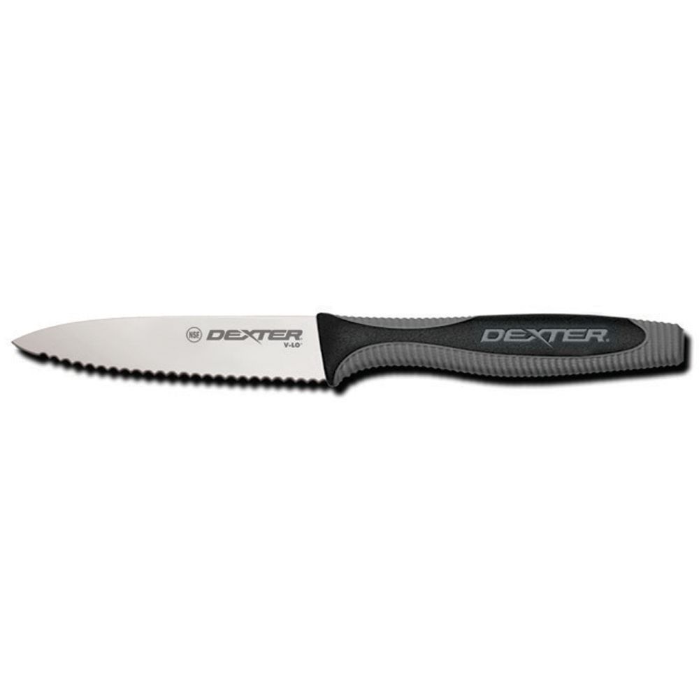 Dexter Russell V-lo&reg; 3-1/2" Scalloped Paring Knife