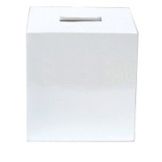 New York Tissue Box, Snow, 5.25"