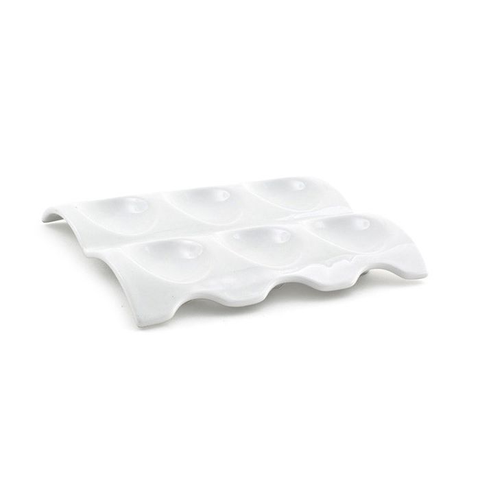 Front Of The House&reg; Sampler&trade; Six Compartment Server