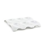 Sampler Server w/ 6 Compartments, 7" x 6.75"