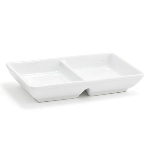Front Of The House&reg; Sampler&trade; Two 1 Oz Compartment Dish