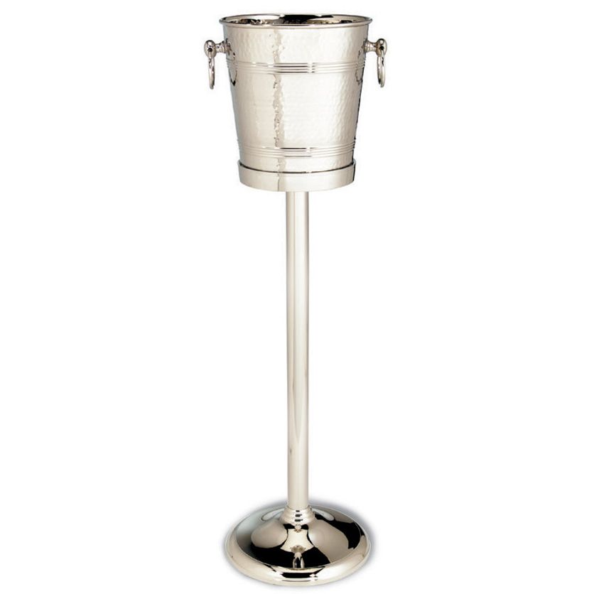 Tablecraft Nickel Plate Brass Bucket Stand for #5198 Bucket