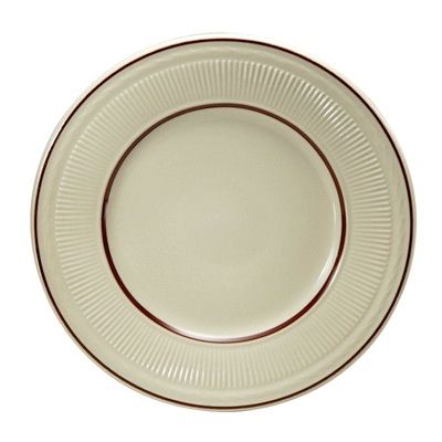 Oneida&reg; Nottingham Burgundy 9-3/8" Round Plate
