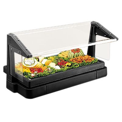 Cambro Black 5 Pan Tabletop Salad Bar
