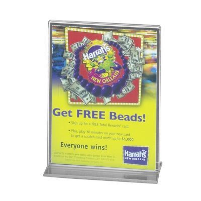 Cal-Mil&reg; 5.5" x 7&quot: Clear Displayettes Card Holder
