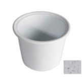 Bugambilia Salad Bar Dressing Insert, Marble White