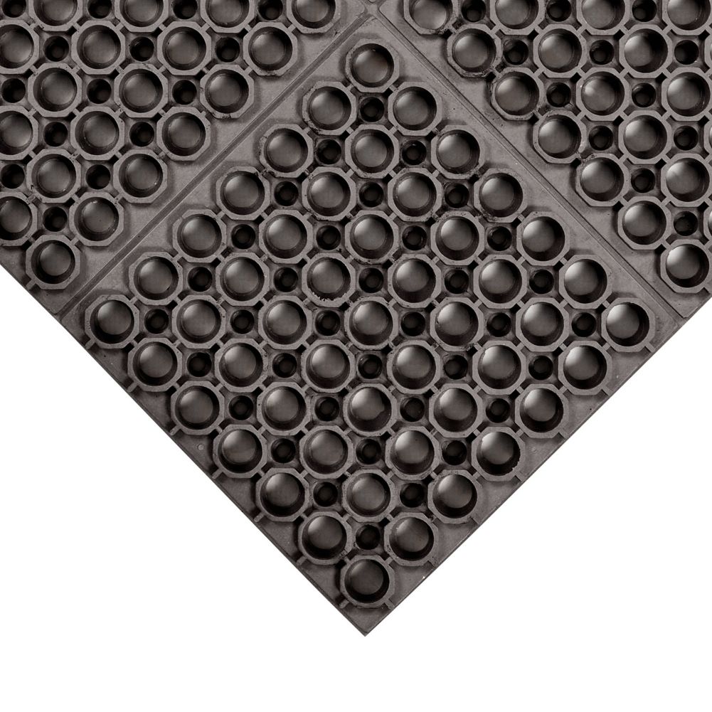 NoTrax&reg; Hercules&reg; Black Floor Mat