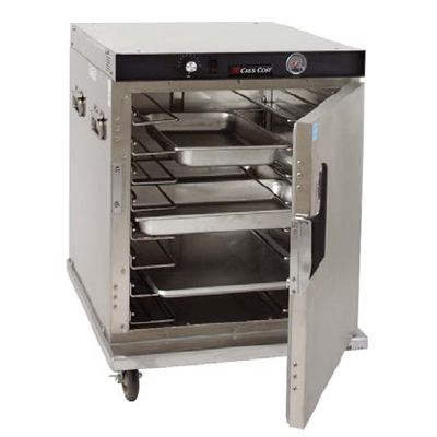 Cres Cor&reg; Mobile Insulated Half-Height Heated Cabinet w/ Slides