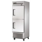 True&reg; Reach-In 2-Half Solid Swing Door 23 Cu Ft Freezer